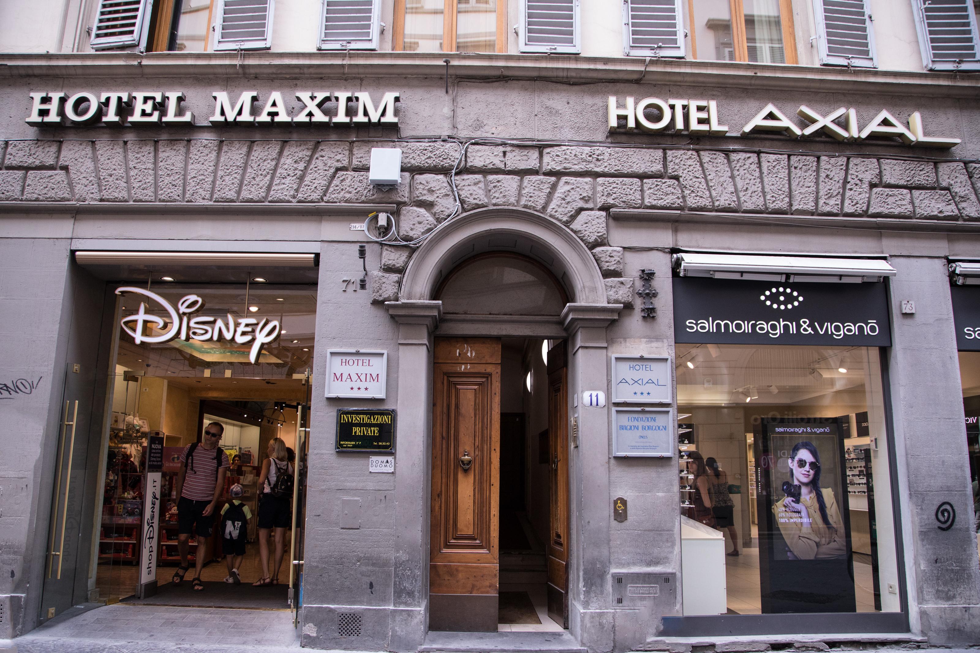 Hotel Maxim Axial Флоренция Экстерьер фото